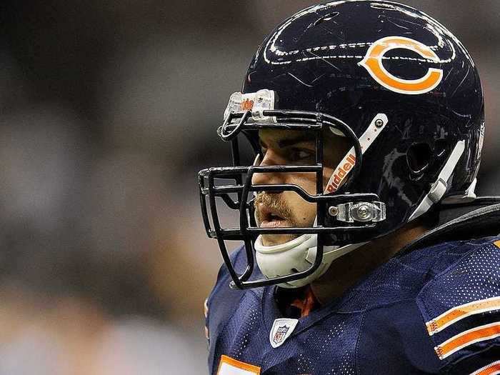 Gabe Carimi was selected 29th overall by the Chicago Bears out of Wisconsin. He made 16 starts at left tackle for the Bears in his first two NFL seasons. Carimi then spent the next two years as a backup for the Tampa Bay Buccaneers and Atlanta Falcons.