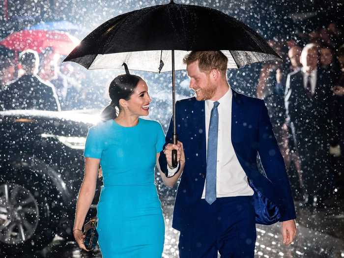 March 2020: Markle and Prince Harry return to the UK for their final engagements as senior royals.