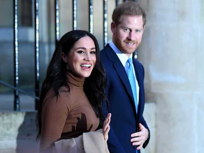 January 2020: The couple shares their decision to be "financially independent" and take a "step back" from the royal family.