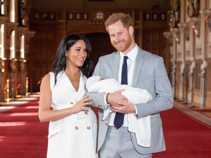 May 2019: Prince Harry and Markle