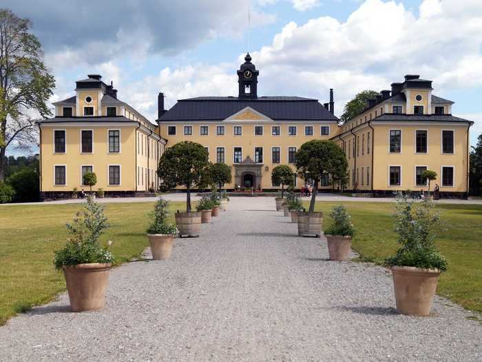 Ulriksdal Palace was built in Stockholm in the 1600s.