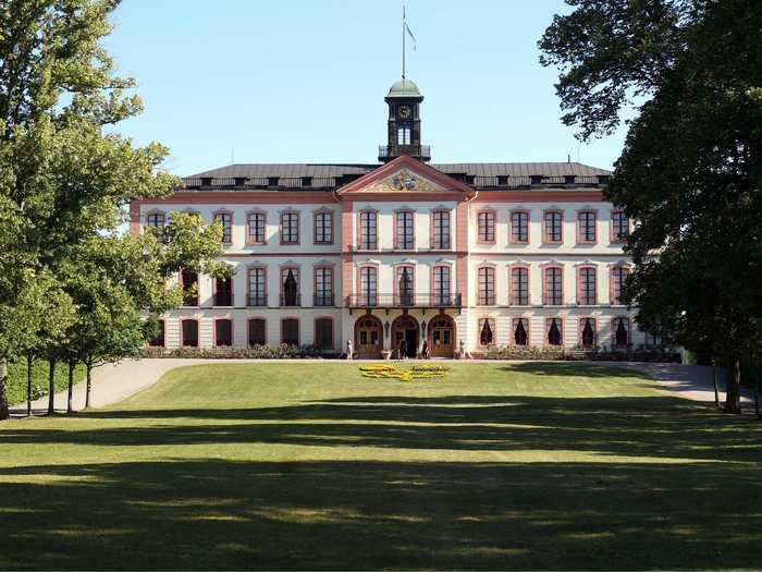 The Tullgarn Palace was the summer home of King Gustaf V and Queen Victoria during the early 1900s.