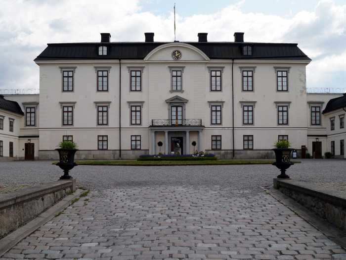 Parts of the Rosersberg Palace have been turned into a museum and hotel, allowing the public to stay the night.