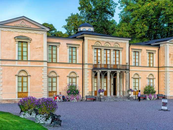 Rosendal Palace was a summer retreat for members of the royal family to escape the pressures of ruling and court life.
