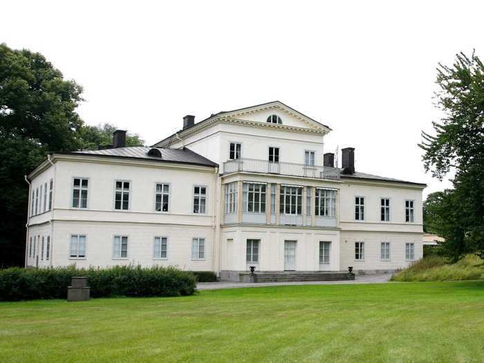 Haga Palace is where Princess Victoria and her family reside.