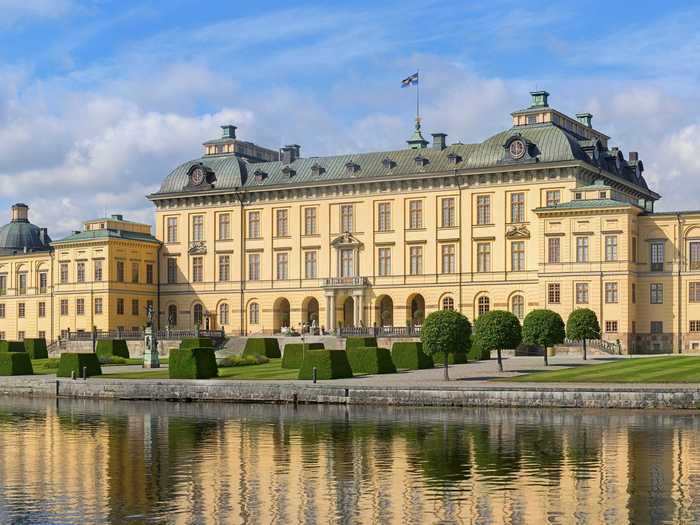 Drottningholm Palace is where King Carl XVI Gustaf and his wife Queen Silvia actually reside, and it