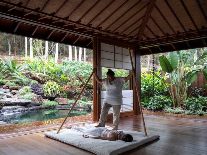 Once they arrive, guests will experience a "thermal body mapping" experience or 120-minute massage, a blood biomarker test, and private sessions to help improve movement, nutrition, and mindfulness.