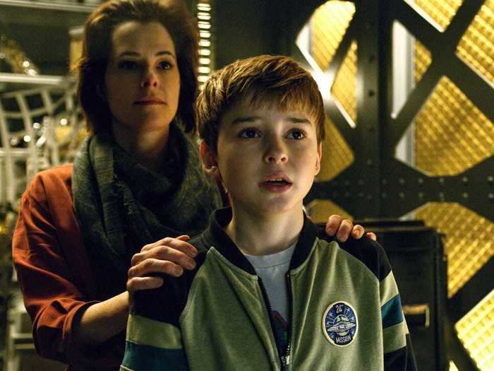 "Lost in Space" is a well-reviewed series about a family trying to survive.