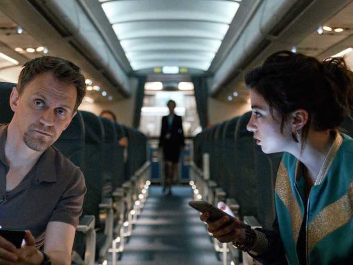 "Into the Night" is a sci-fi series set on an airplane.