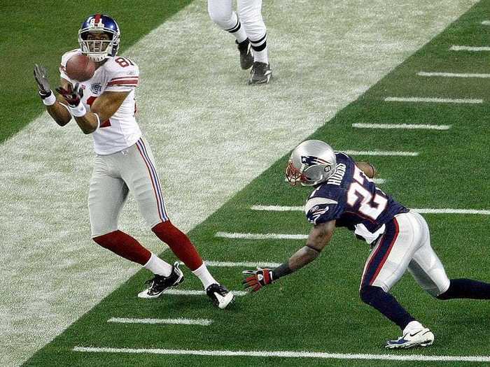 Amani Toomer led the Giants in catches with six for 84 yards. Like Strahan, Toomer was already established as a franchise icon but added that elusive championship to his career resume.