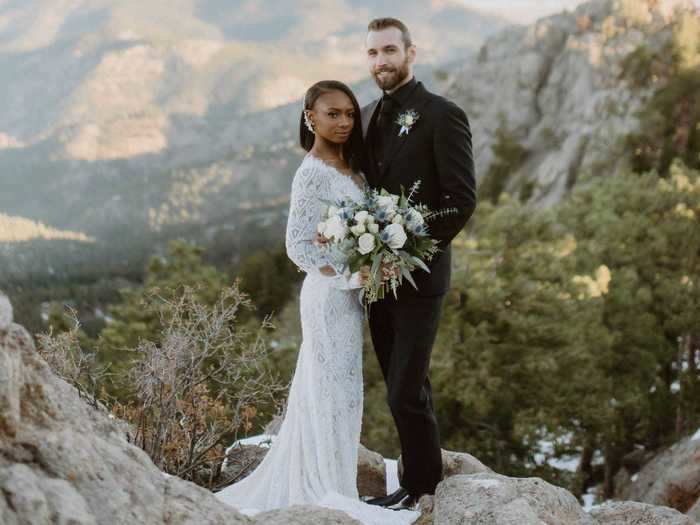 Jasmine and Scott Derris met as many modern couples do: online.