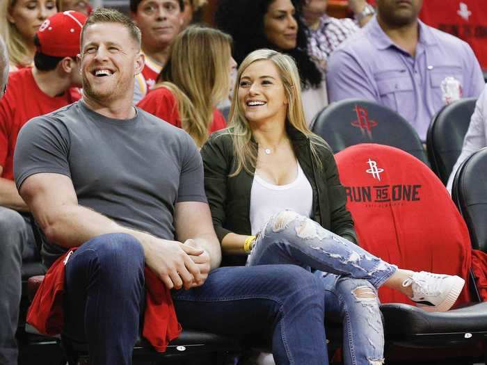 JJ Watt and Kealia Watt have an estimated combined net worth of over $51 million.