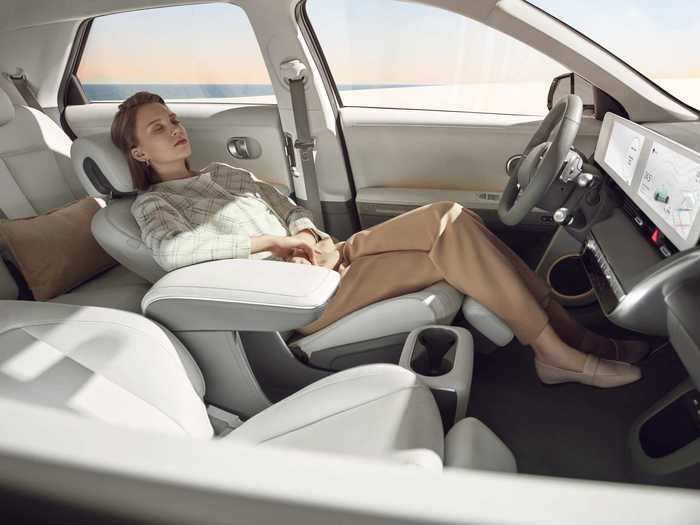 The thickness of those front seats was also reduced so second-row passengers can enjoy more room.