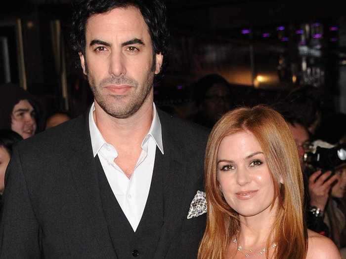 March 2010: Cohen and Fisher tie the knot in Paris, France, with just six guests present.