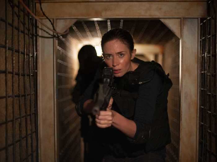 Blunt starred as Kate Macy in "Sicario" (2015).