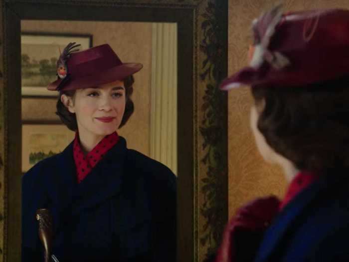 Blunt starred as Mary Poppins in "Mary Poppins Returns" (2018).