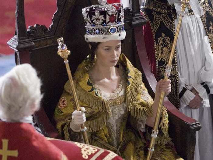 Blunt played Queen Victoria in "The Young Victoria" (2009).