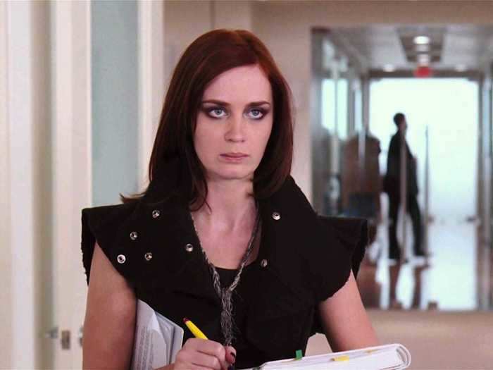 In "The Devil Wears Prada" (2006) she played Emily.