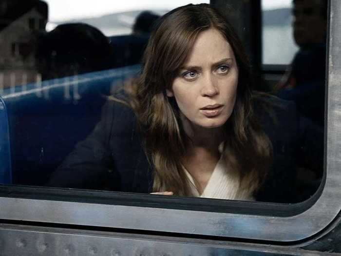 Blunt starred as Rachel Watson in "The Girl on the Train" (2016).