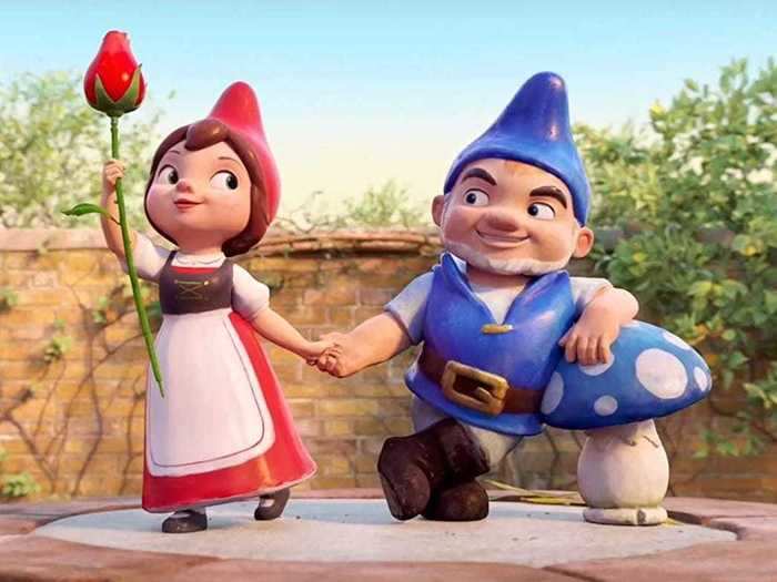 The actress voiced Juliet in "Sherlock Gnomes" (2018).