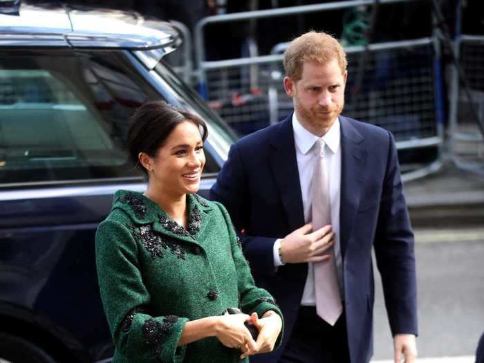 Markle wore an outfit from a Canadian designer while attending a 2019 Commonwealth Day Youth Event at Canada House in London.