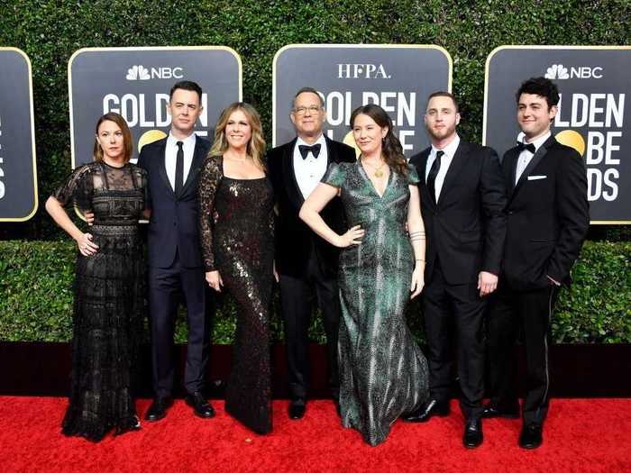 January 2020: Hanks received the Cecil B. DeMille Award for Lifetime Achievement at the Golden Globes. His family joined him on the red carpet.