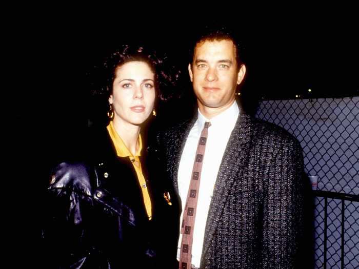 1981: Tom Hanks and Rita Wilson met on the set of the sitcom "Bosom Buddies."