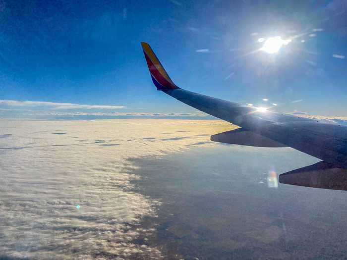 The flight was routine with the same in-flight service consisting of ice water and a snack. Overall, there were no issues with mask enforcement as most people followed the rules. When we got to Denver, there was the same reminder about distancing for deplaning.