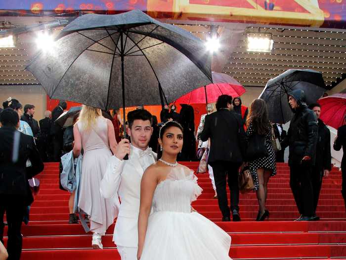 Priyanka Chopra Jonas looked like a bride at the 2019 Cannes Film Festival.