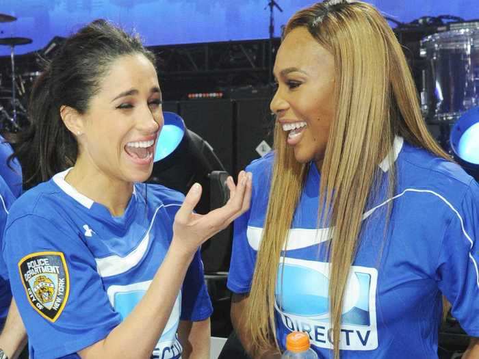 February 2014: They become friends while playing in the DirecTV Beach Bowl.