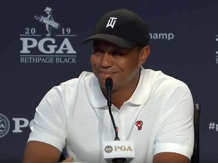 Prior to the 2019 PGA Championship, Tiger was asked about John Daly getting permission to use a cart. Tiger grinned and referred back to that U.S. Open win, saying, "as far as J.D. taking a cart, well, I walked with a broken leg."