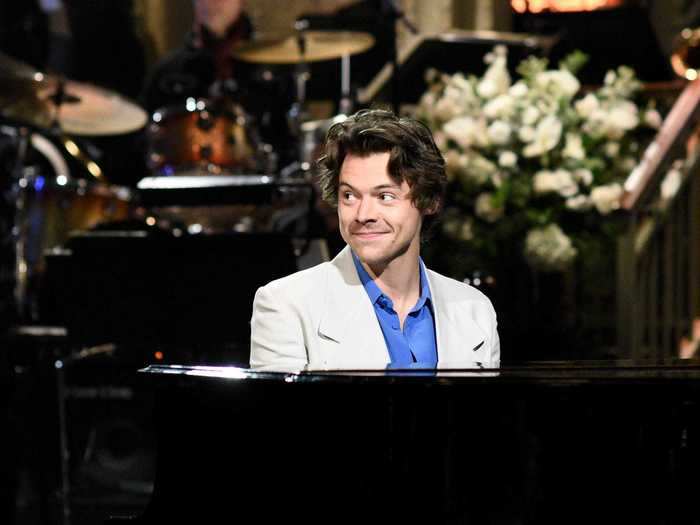 Harry Styles also pulled double duty during season 45, on the November 16, 2019 episode.