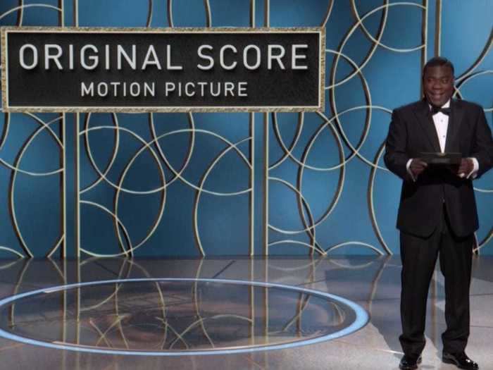 Tracy Morgan mispronounced "Soul" as he announced the winner for best score.