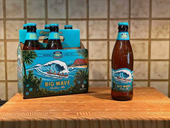 The Big Wave Golden Ale from Hawaii