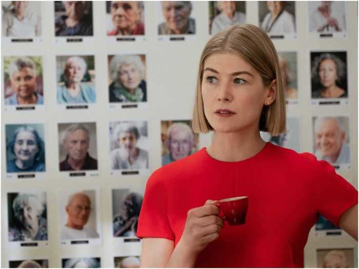 Surprise: Rosamund Pike won best actress in a motion picture, musical or comedy