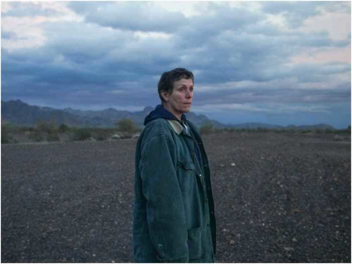 Snub: Frances McDormand also lost out on the award for "Nomadland"