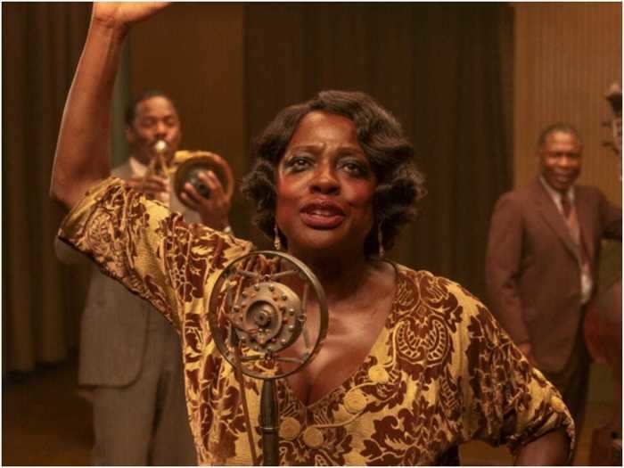 Snub: Viola Davis lost out for the same award for "Ma Rainey