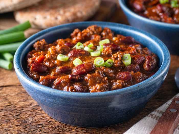 Try throwing some peanut butter into the mix the next time you make chili.