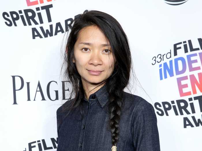 Chloe Zhao became the first Asian woman to win a Golden Globe for best director.