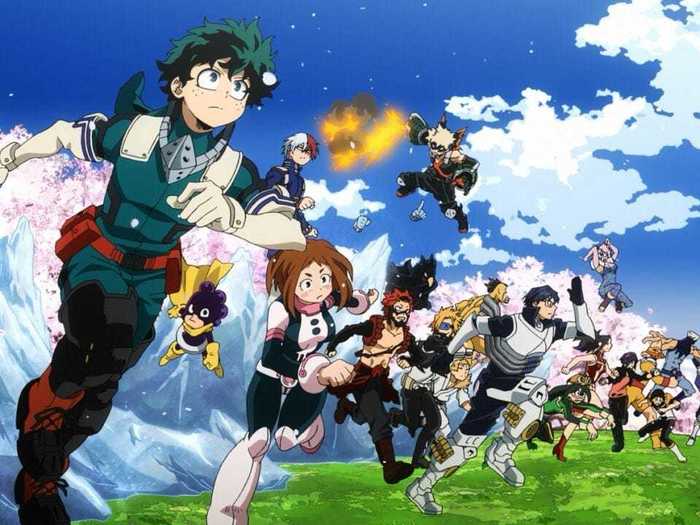 1. "My Hero Academia" season five - Nippon TV/Funimation, March 27