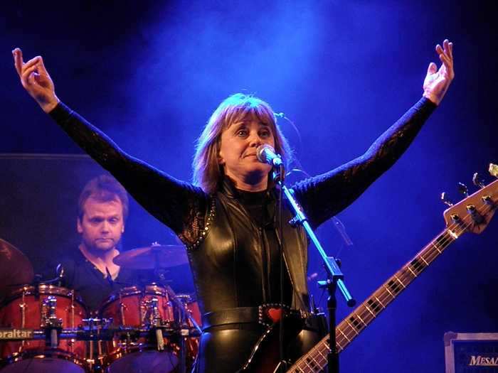 Suzi Quatro was one of the first successful female bass players.