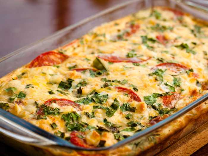 Egg casserole is a difficult dish to master.