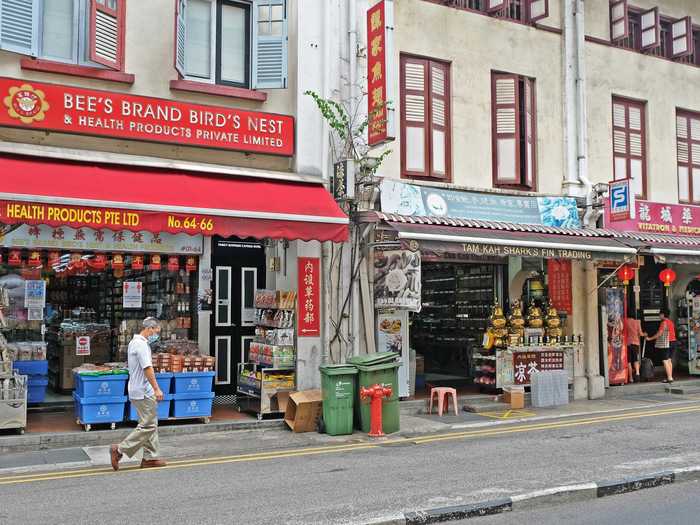 The original Hawker Chan stall can be found in a beloved hawker center in Chinatown, a neighborhood in central Singapore.