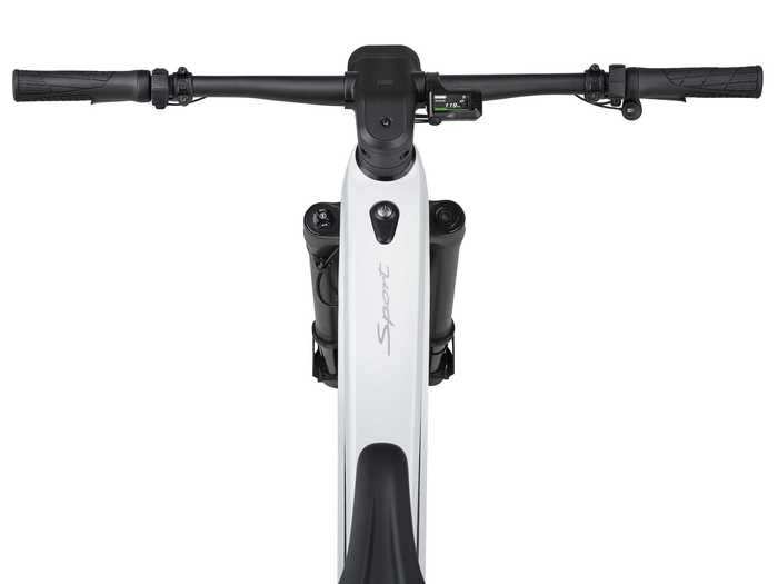 In Medium, the eBike Sport weighs 47 pounds and the eBike Cross weighs 48 pounds.