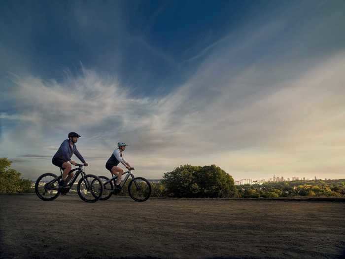 The bikes come in sizes Small, Medium, and Large.