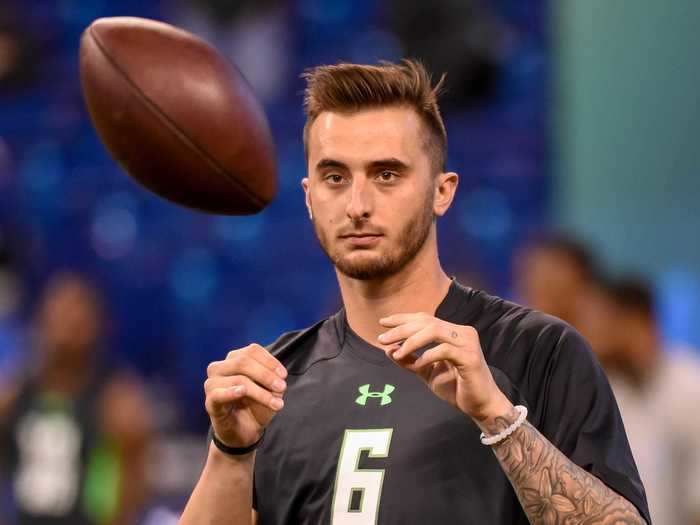 Brandon Doughty was the last quarterback in the draft, taken in the 7th round by the Dolphins.