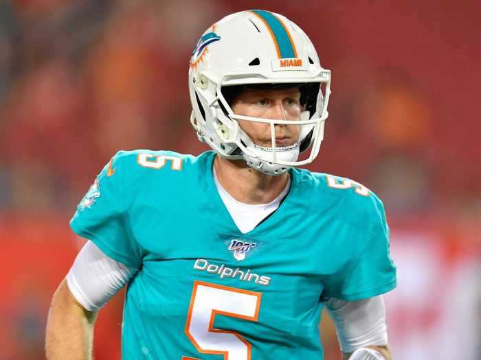 Rudock threw just five passes in two seasons with the Lions. He spent the 2020 season with the Dolphins.