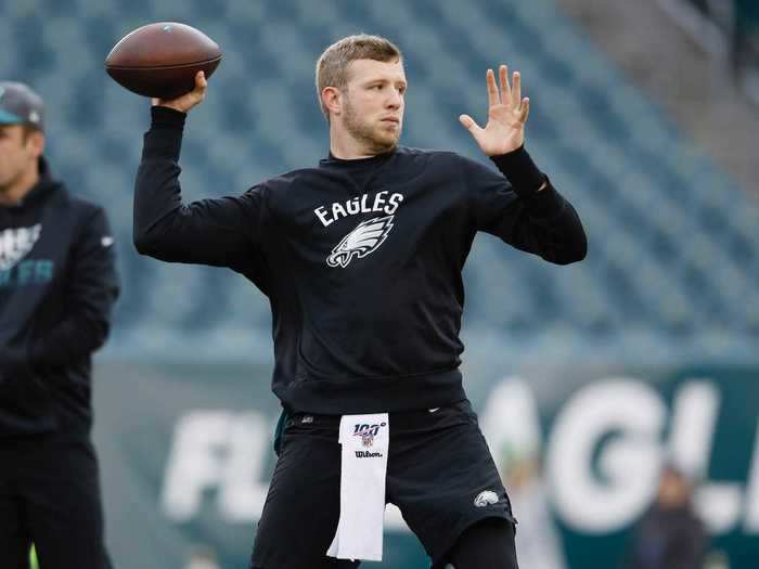 Sudfeld has been with the Eagles the past three seasons, appearing in four total games.