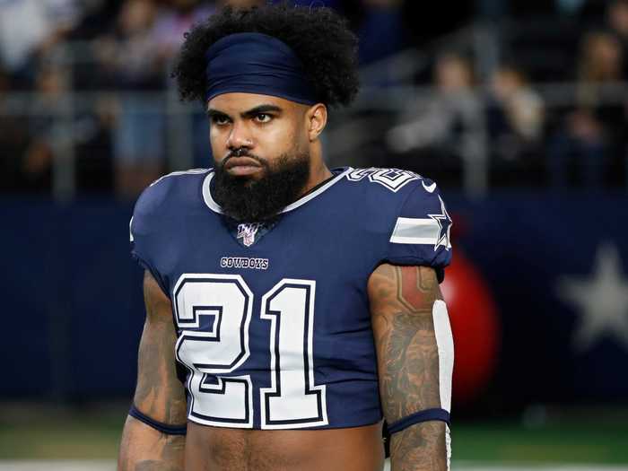 Elliott contracted COVID-19 in August and saw his production dip dramatically in 2020, seeing just 16.3 carries and 65.3 rushing yards per game. Elliott was simply not on the field for his usual workload last season, and endurance issues could be a big reason as to why.