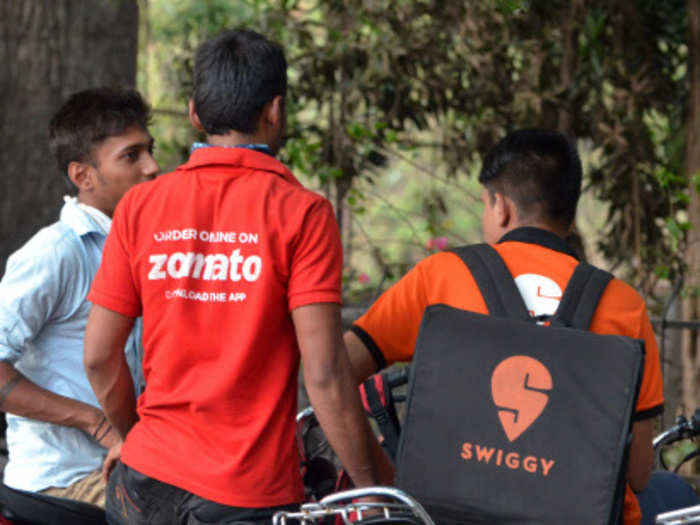 Zomato and Swiggy